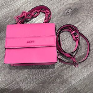 Aldo Vibrant Pink Crossbody Bag